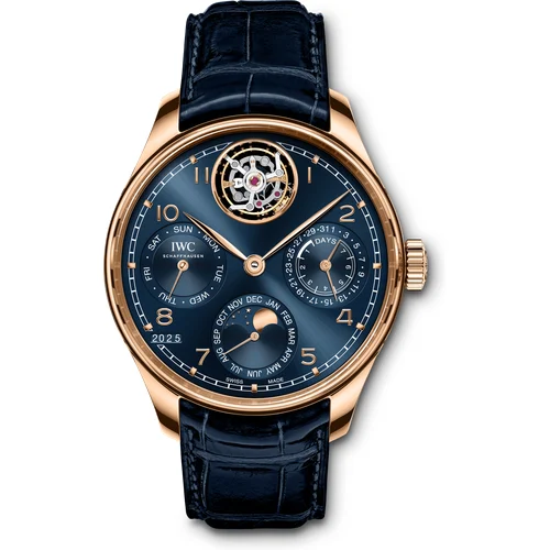 IWC Portugieser Perpetual Calendar Tourbillon IW504504 45 mm kol saati