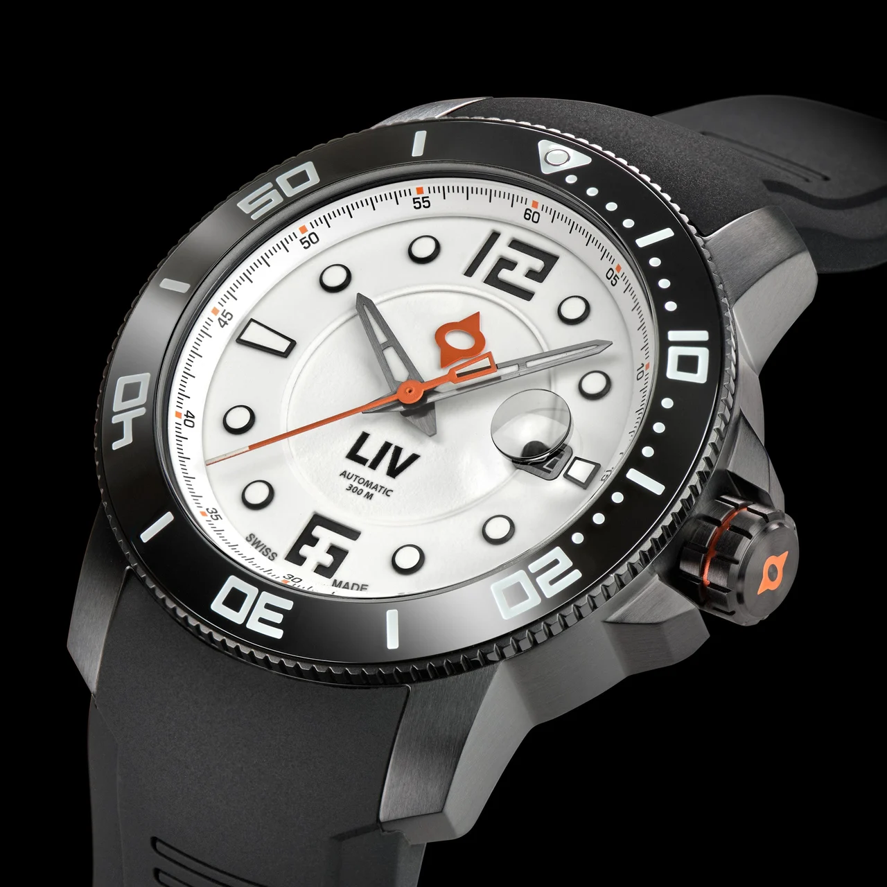 LIV Gx-Diver'S 7010.44.26.SRB200 44 mm kol saati
