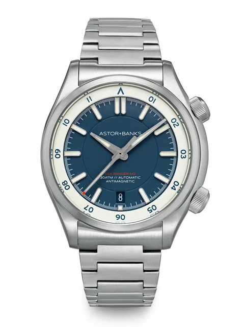Astor+Banks Sea Ranger M2 Blue kol saati