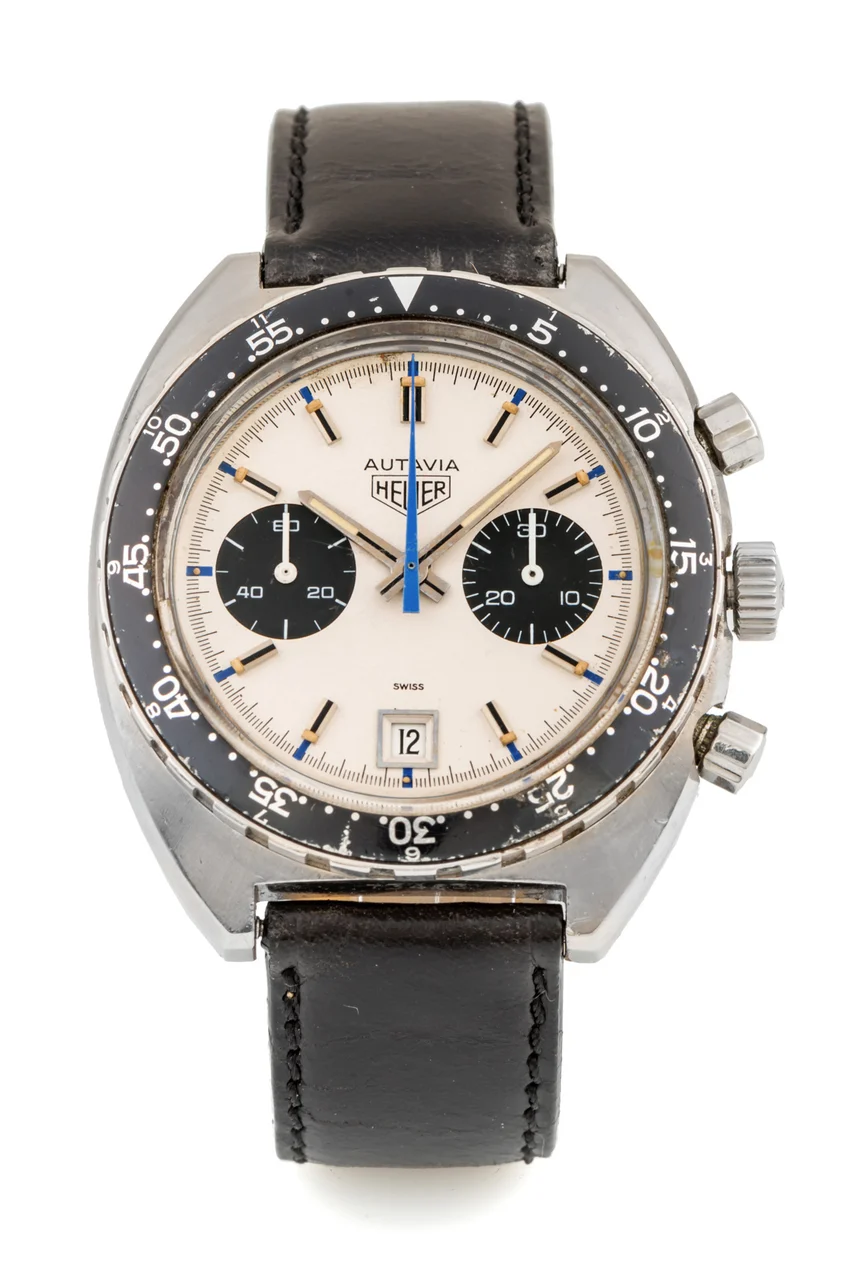 Heuer HEUER, REF. 73463, AUTAVIA “SIFFERT COLORS” kol saati