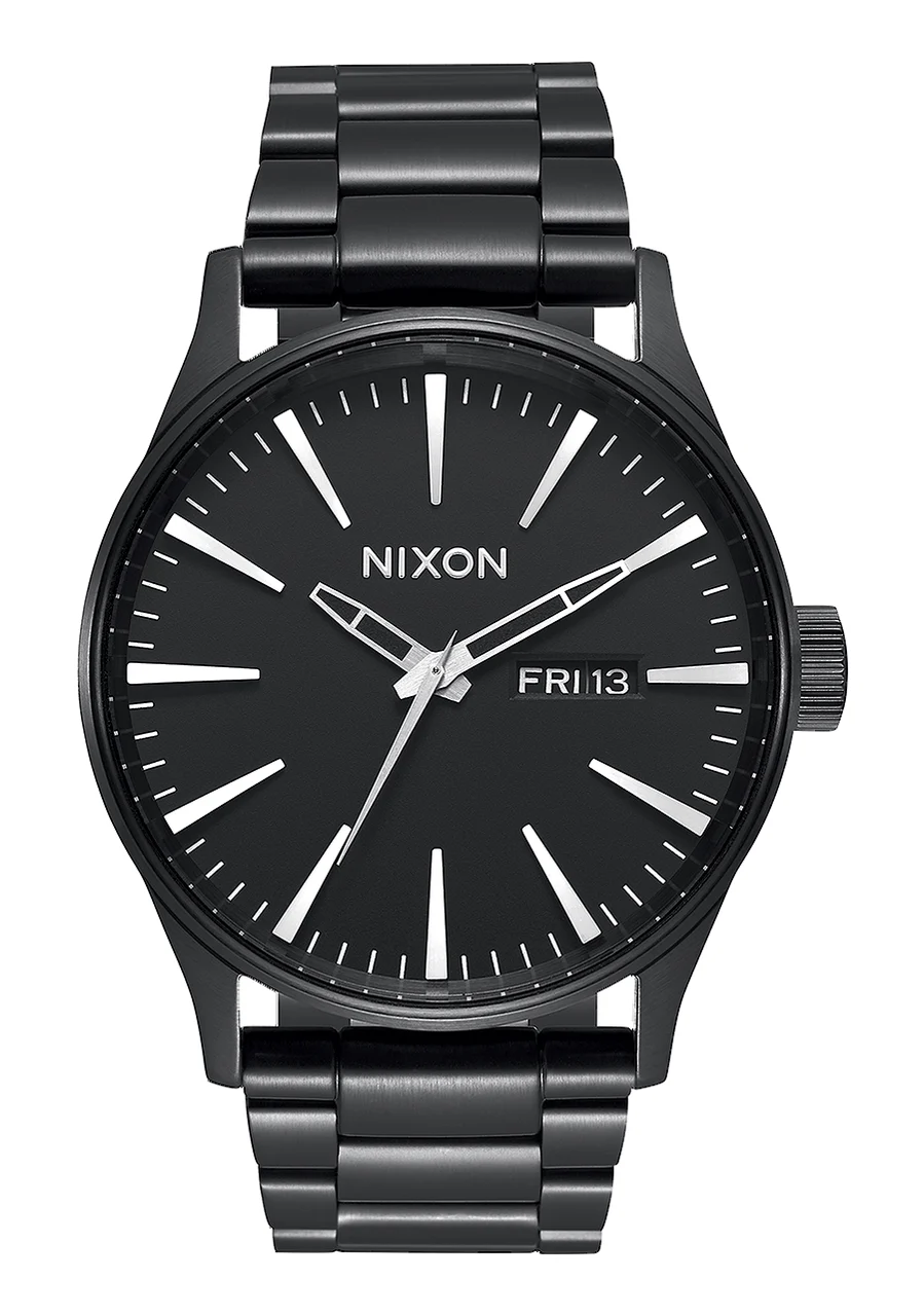 Nixon US Sentry Stainless Steel - All Black A356-001-00 42 mm kol saati