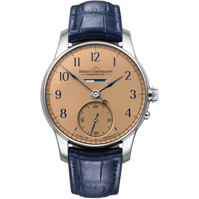 Moritz Grossmann Heritage Power Reserve Salmon Dial Limited Edition MG-003520 kol saati