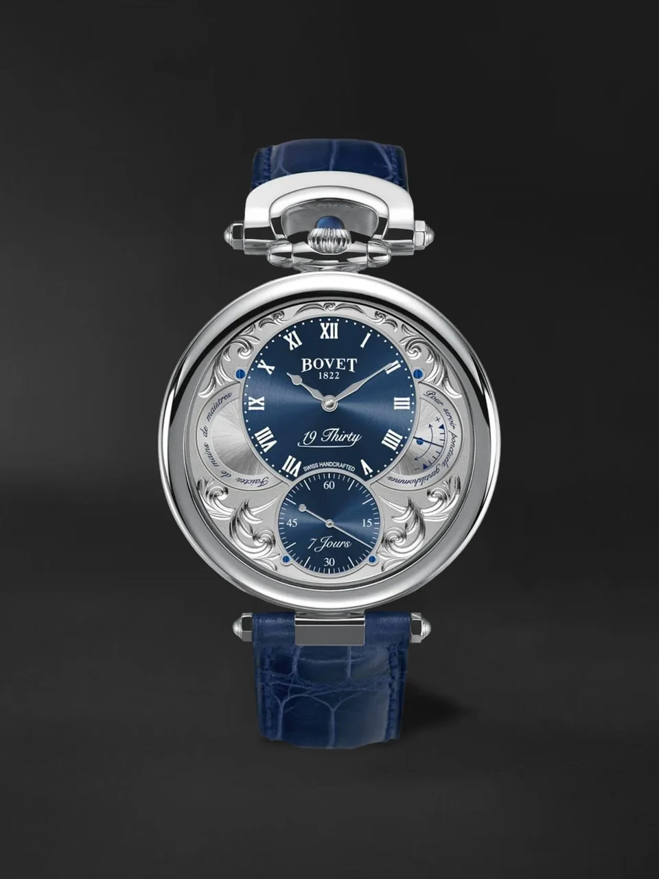 Bovet Fleurier Collection 19Thirty Great Guilloché NTS0015 42 mm kol saati