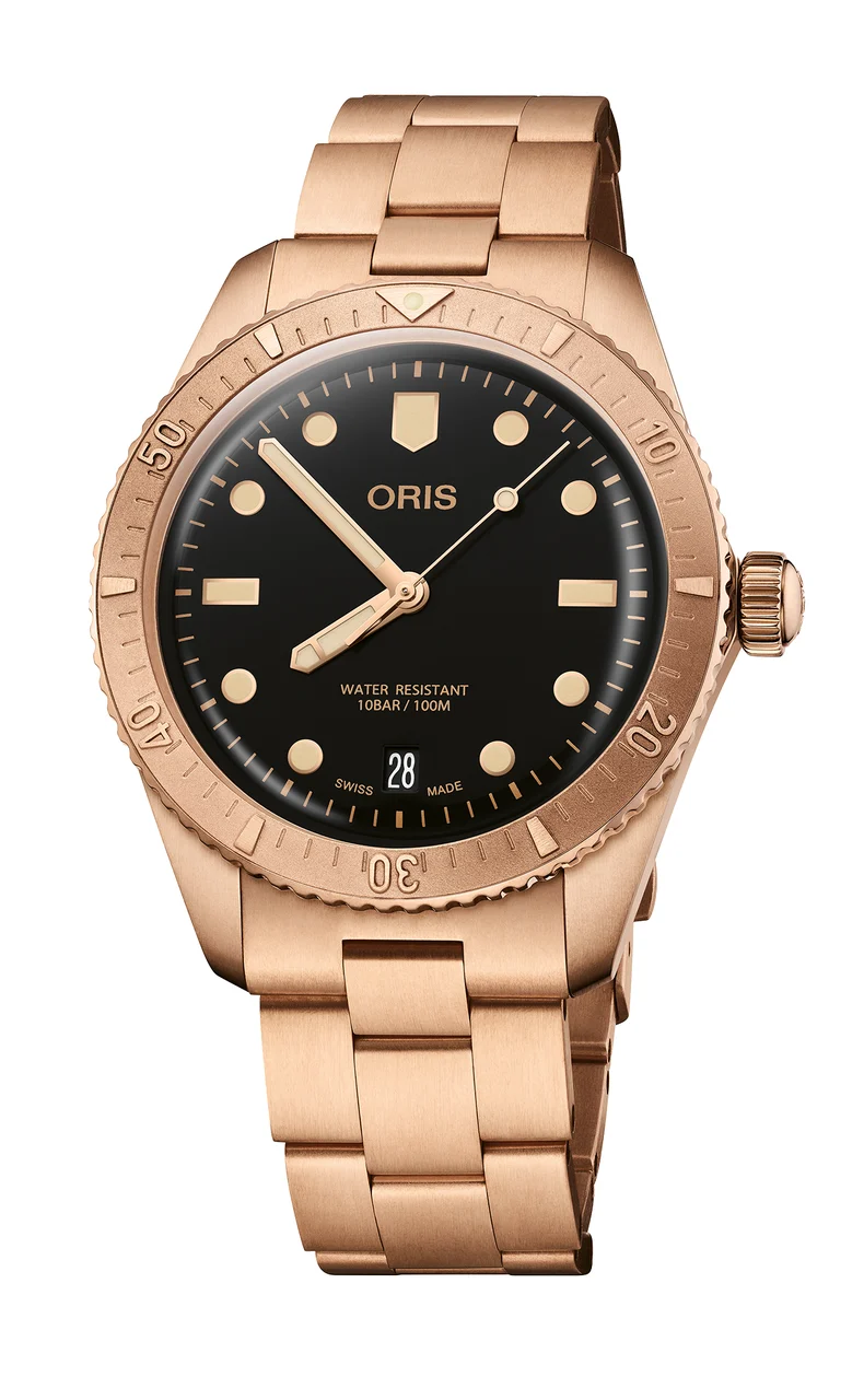 Oris Divers Sixty-Five Date 01 733 7771 3154-07 8 19 15 38 mm kol saati