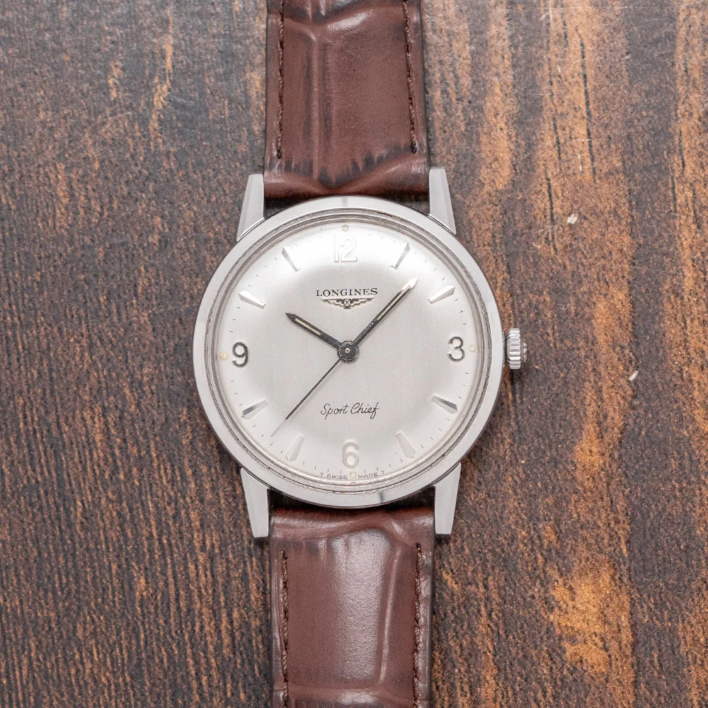 Longines Sport Chief 7272-4 34 mm kol saati