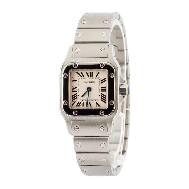 Cartier Santos Galbee W20056D6 Stainless Steel 24 mm kol saati