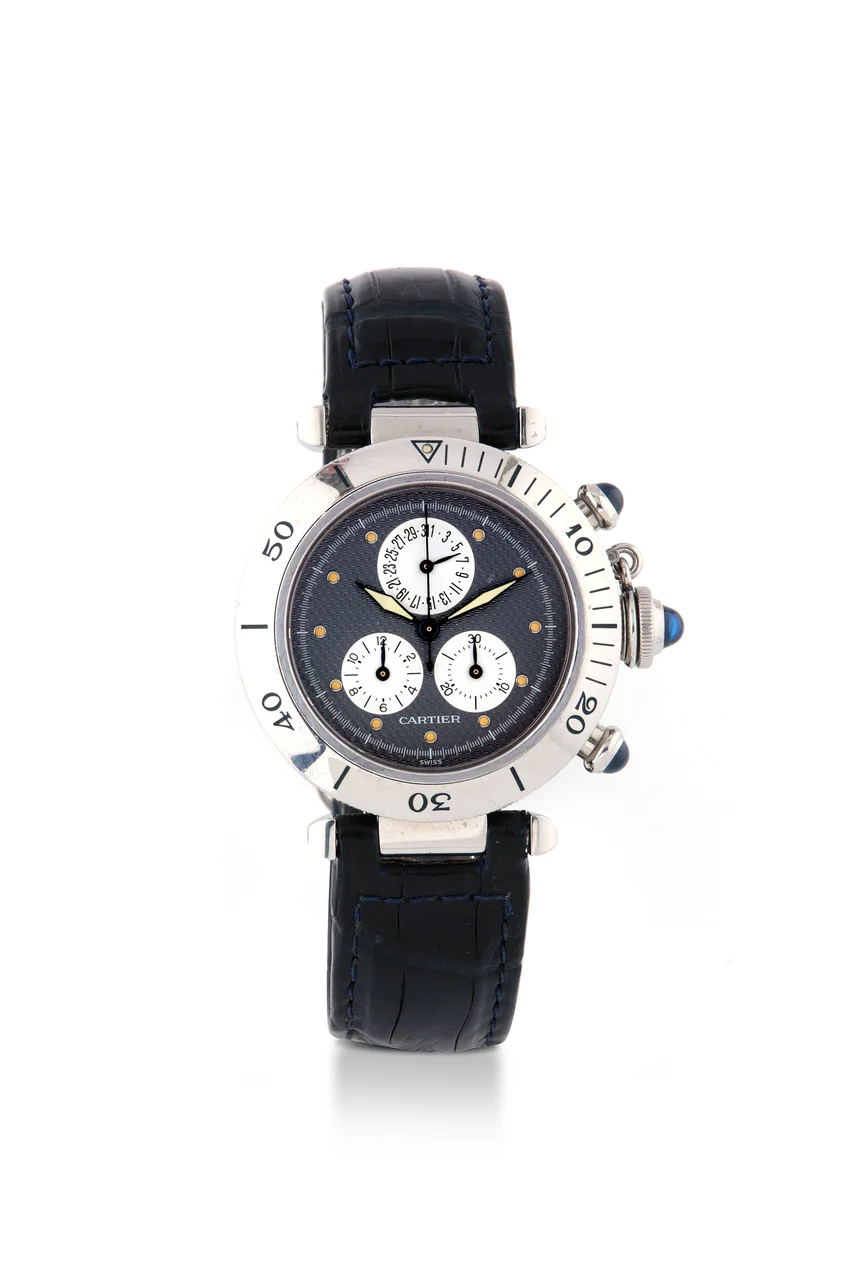Cartier Pasha Chronograph Steel 1352 1 kol saati