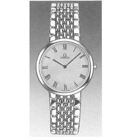 OMEGA Ile de France MD 395.0875 kol saati