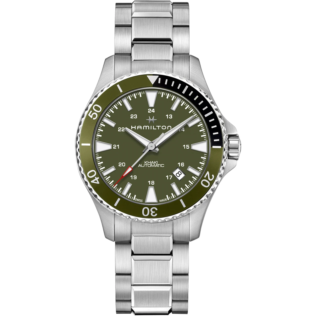 Hamilton Khaki Navy Scuba Auto H82375161 40 mm kol saati
