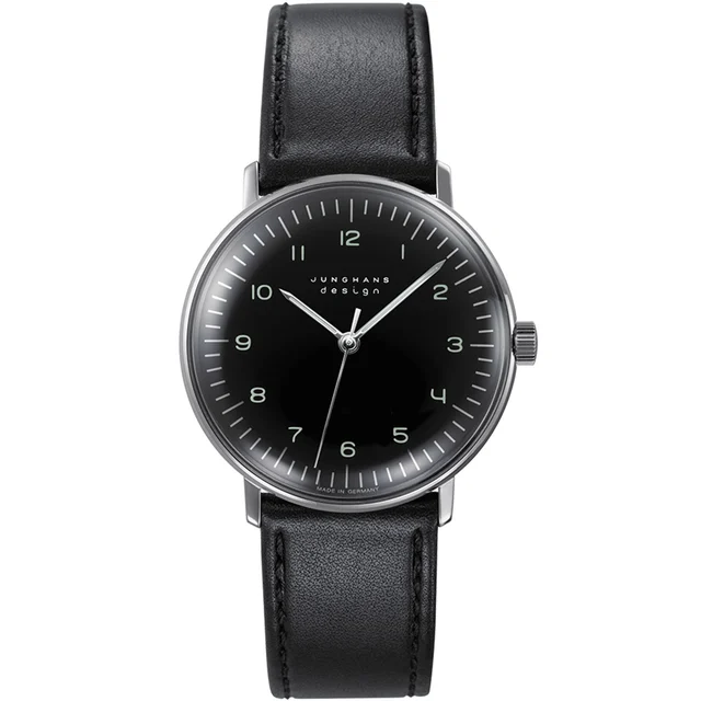 Junghans Max Bill Handaufzug 027/3702.02 kol saati