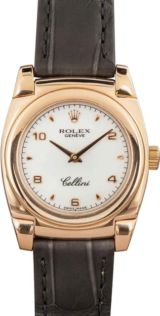 Rolex Cellini 5310 18k Everose Gold kol saati