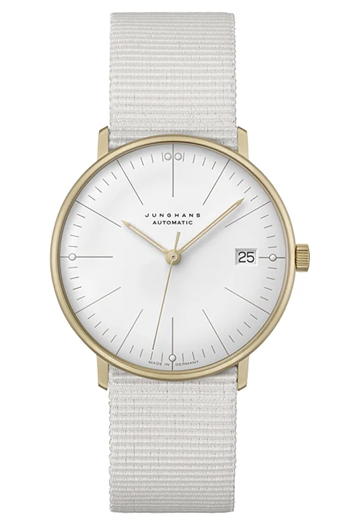 Junghans Max Bill 027_7006_04 34 mm kol saati