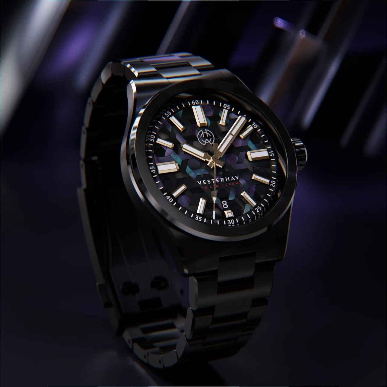 Henry Archer Vesterhav HAC-VES-EHN-3LI 40 mm kol saati