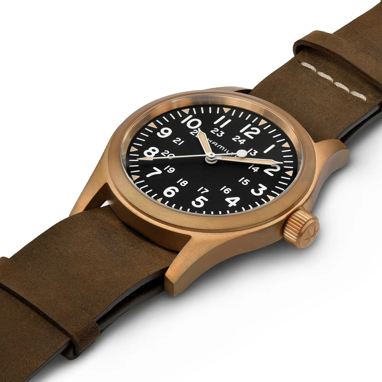 Hamilton Khaki Field Mechanical Bronze H69459530 38 mm kol saati