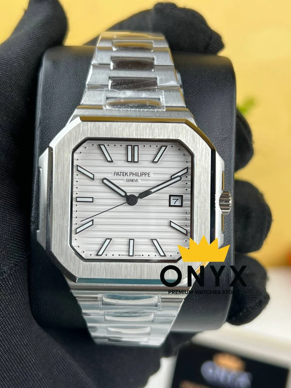 Patek Philippe Cubitus White Dial 45mm – Automatic Movement 45 mm kol saati