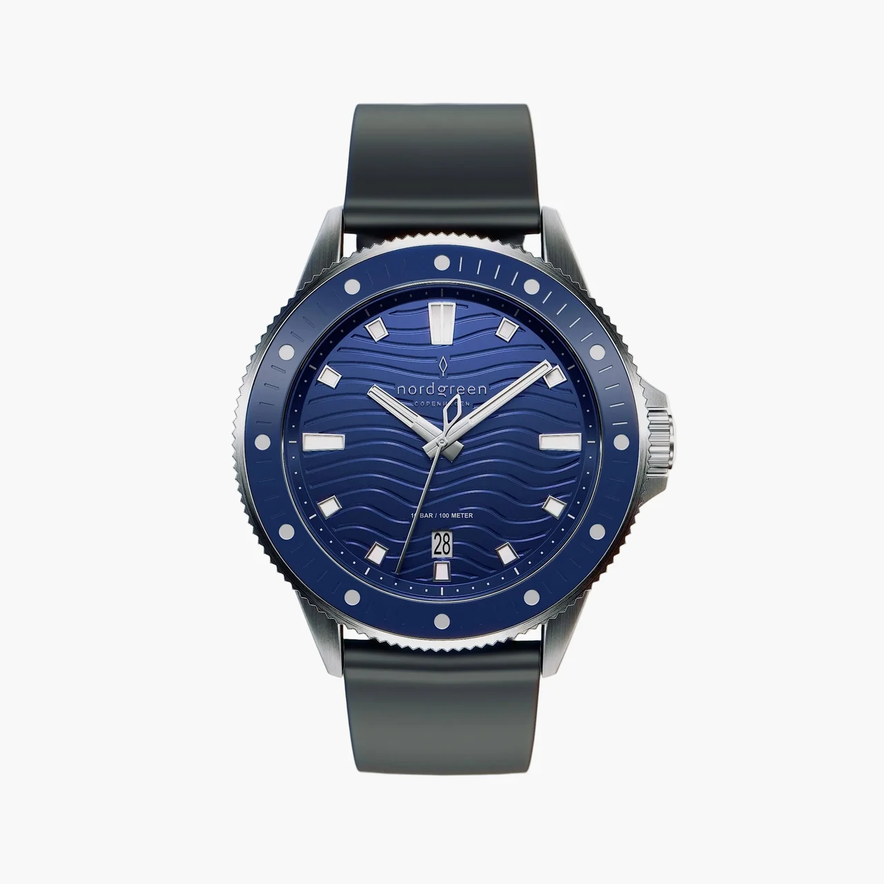 Nordgreen Waves 40mm WA40SISCBLBU 40 mm kol saati