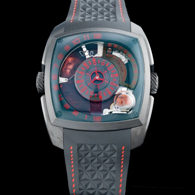 Cyrus Klepcys Mars Black 210009N31026 kol saati
