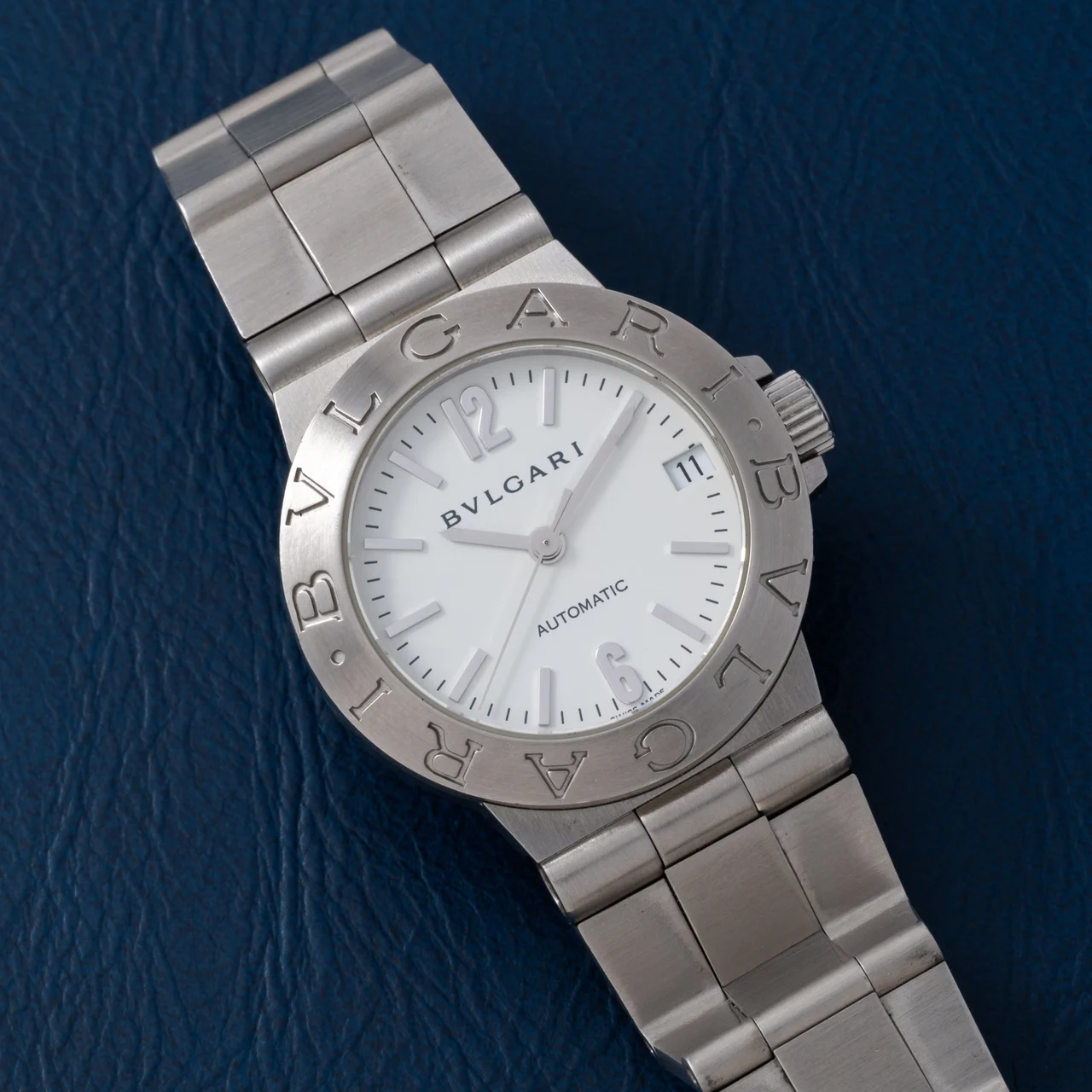 Bulgari Diagono 40992868 30 mm kol saati