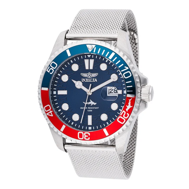Invicta Pro Diver Curve Watch - 43mm. Steel (47175) kol saati