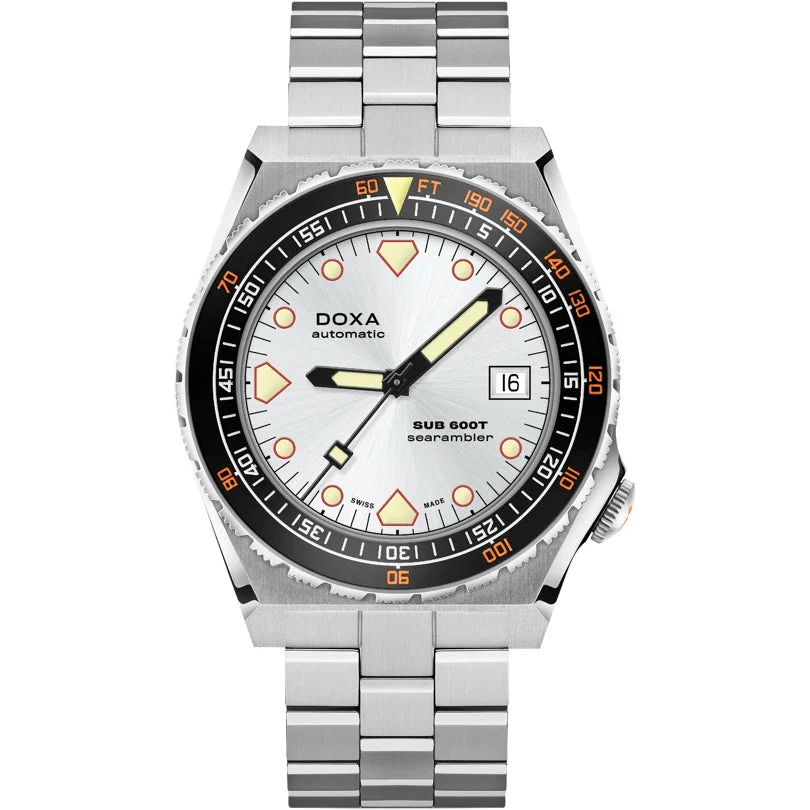 Doxa Sub 600T Searambler 861.10.021.10 on Bracelet 40 mm kol saati