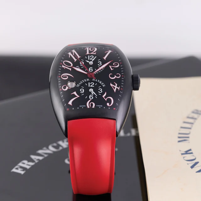 Franck Muller FRANCK MULLER, REF. 8880.MB.SC.DT.NR.AC, MASTER BANKER, STEEL kol saati