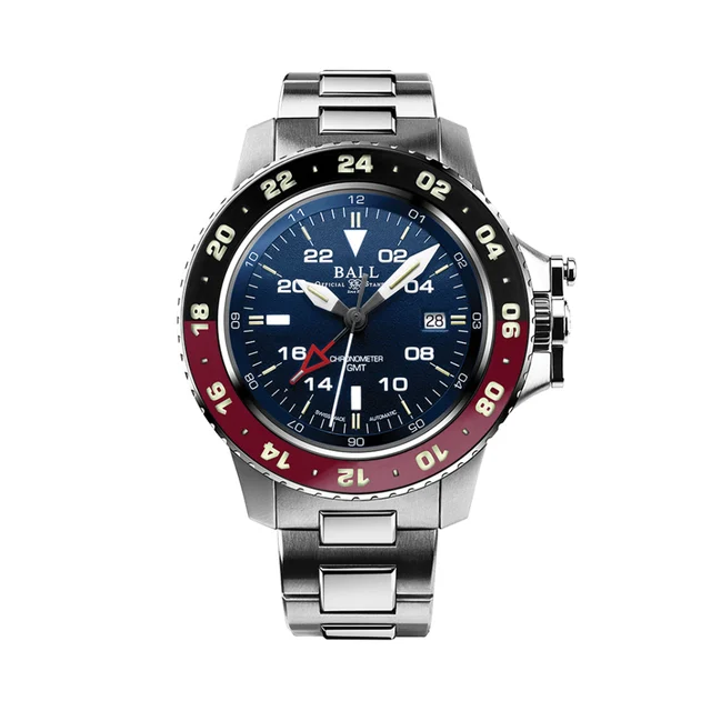 BALL Watch Engineer Hydrocarbon AeroGMT II 42mm - Blue on Bracelet DG2018C-S3C-BE kol saat