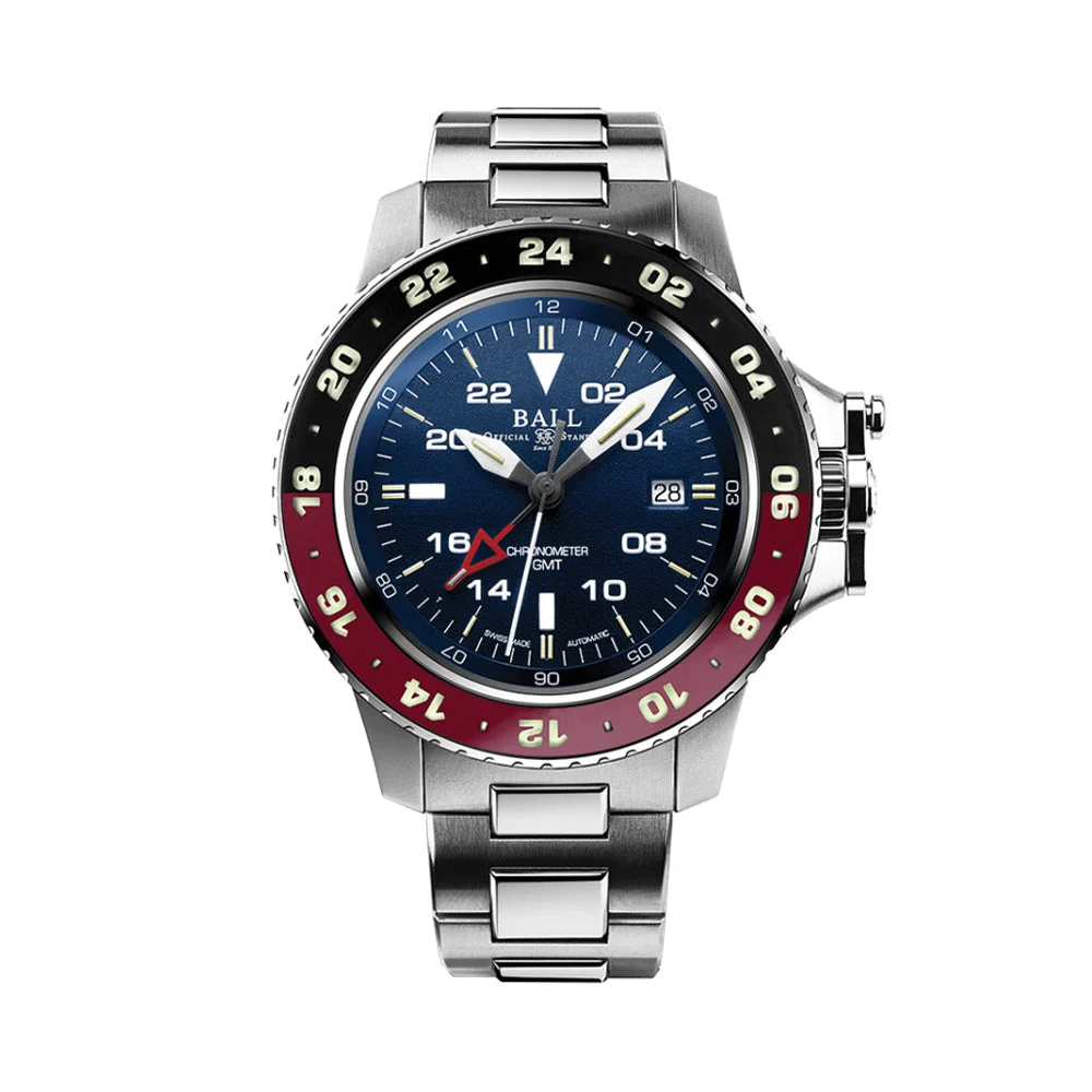 BALL Watch Engineer Hydrocarbon AeroGMT II 42mm - Blue on Bracelet DG2018C-S3C-BE 42 mm kol saati