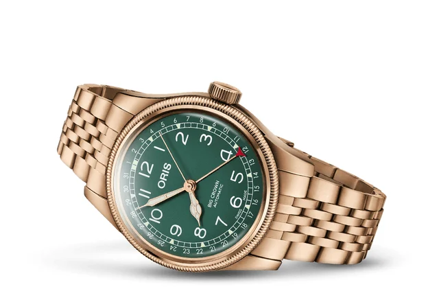 Oris Big Crown Bronze Pointer Date 01 754 7741 3167-07 8 20 01 kol saati
