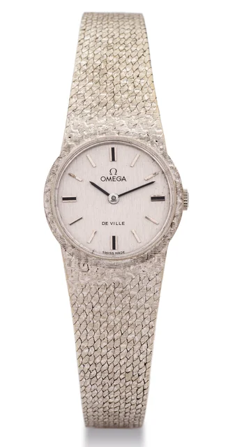 OMEGA OMEGA REF. 7257 DE VILLE WHITE GOLD kol saati
