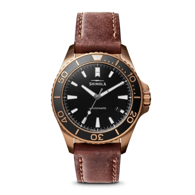 Shinola S0120161956-1-Blk-43-CHE kol saati