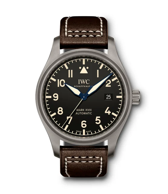IWC Pilot's Mark XVIII Heritage IW327007 Titanium IW327006 kol saati
