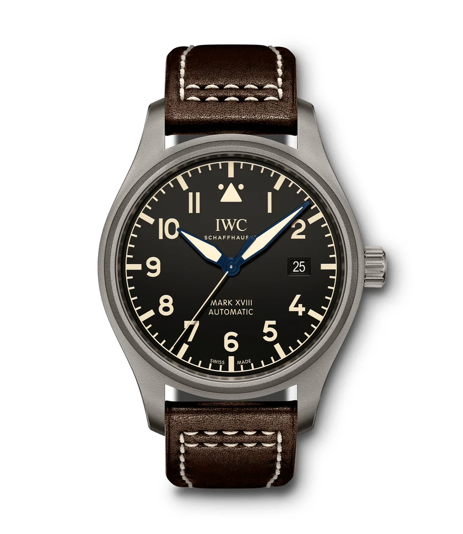 IWC Pilot's Mark XVIII Heritage IW327007 Titanium IW327006 40 mm kol saati