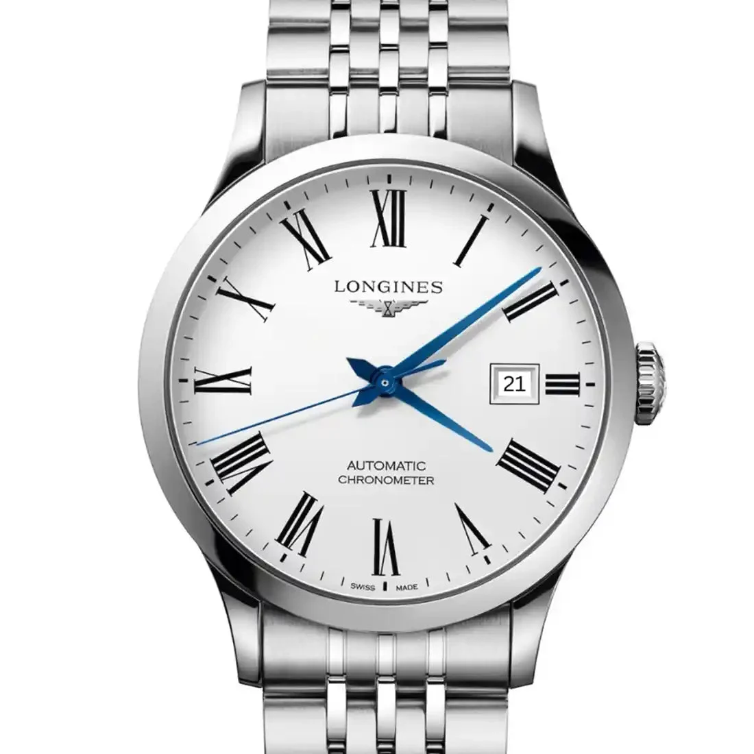 Longines Record 16855 40 mm kol saati