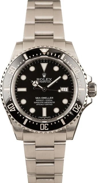 Rolex Sea-Dweller 116600 Ceramic Bezel 40MM 116600BKSO kol saati