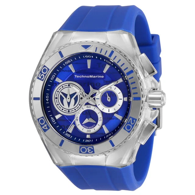 Technomarine Cruise California Watch - 47mm. Blue (TM-118121) kol saati