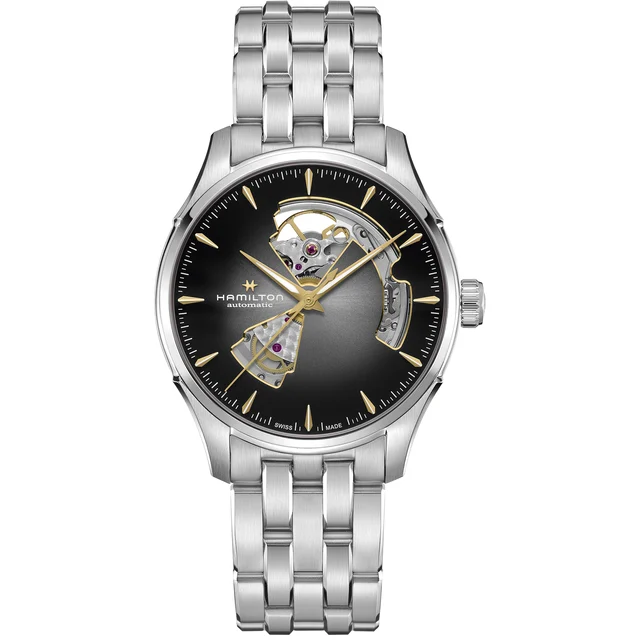 Hamilton Jazzmaster Open Heart Auto 40 mm H32675181 kol saati