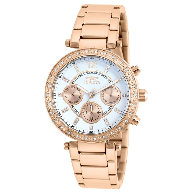 Invicta Angel Watch - 36mm, Rose Gold (ZG-21558) kol saati