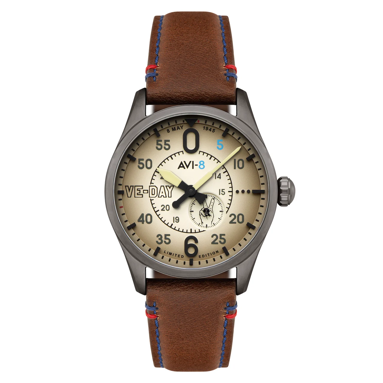 AVI-8 Spitfire AV-4073-02 41 mm kol saati