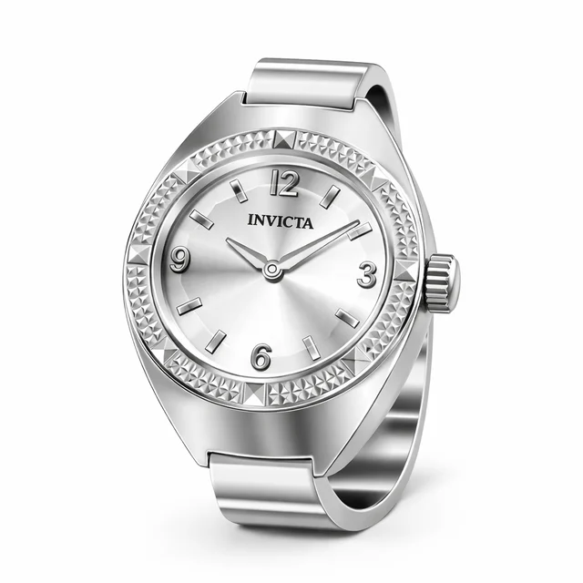 Invicta Mini Angel Musearc Ring Watch - 20mm. Steel (50640) kol saati