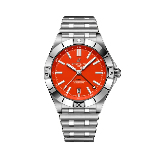 Breitling Chronomat Automatic GMT 40 NFL Cincinnati Bengals Edition A32398C21O1A1 kol saat