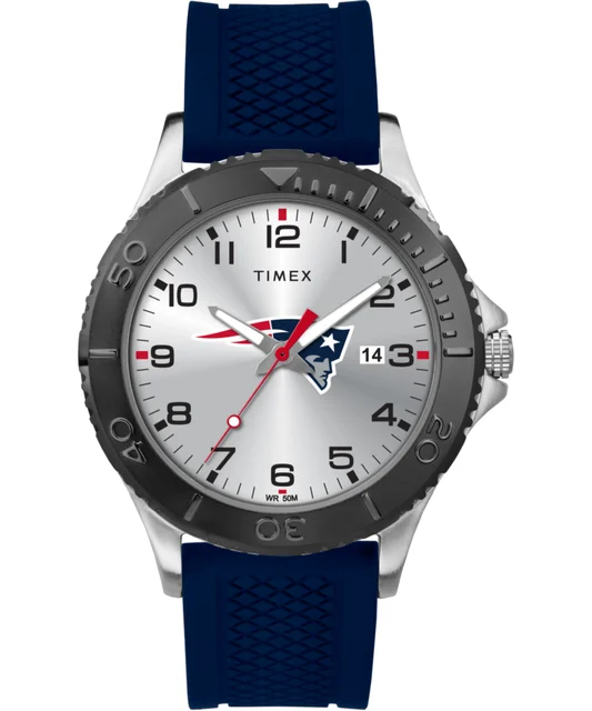 Timex Gamer Navy New England Patriots TWZFPATME kol saati