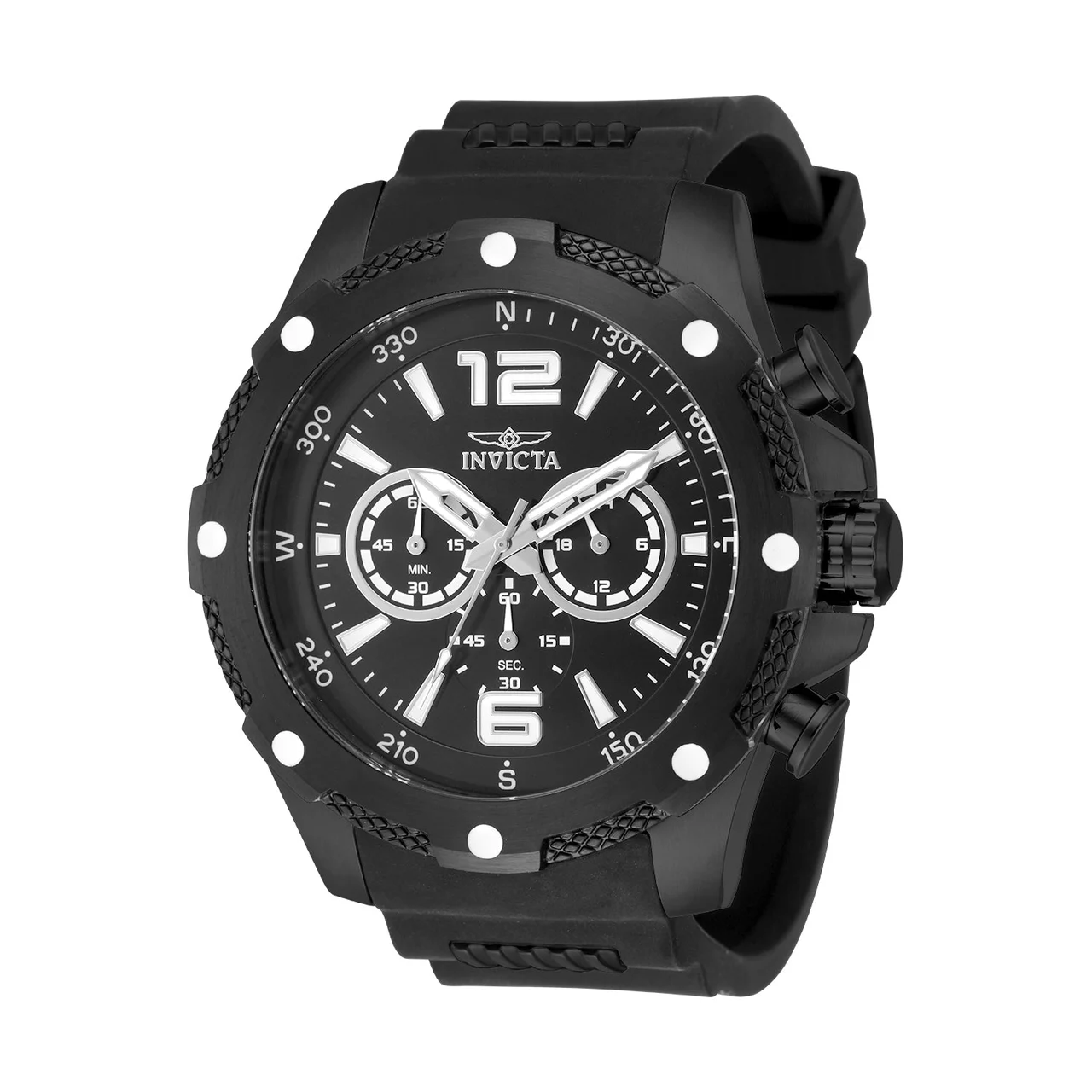 Invicta I-Force Axis Watch - 50mm. Black (50556) 50 mm kol saati