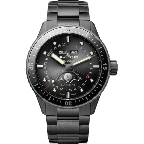 Blancpain Bathyscaphe Quantième Complet Phases de Lune 5054 0130 01S kol saati