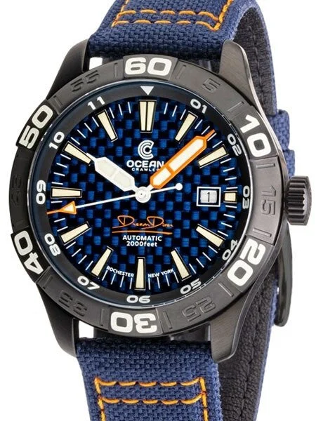 Ocean Crawler Dream Diver Swiss Automatic Watch with Domed AR Sapphire Crystal #CD-721 kol