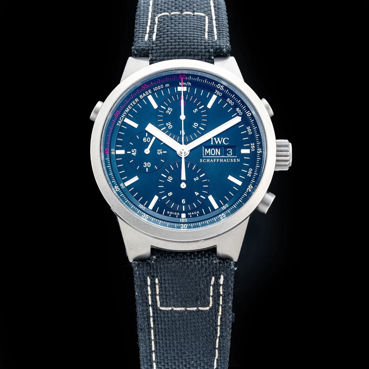 IWC Jan Ulrich Limited Edition Doppel Chrono ER36021000N371537 43 mm kol saati