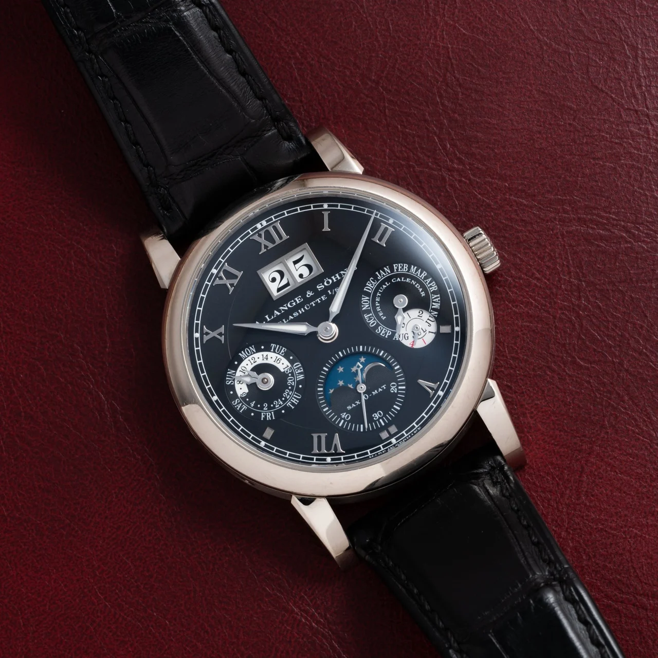 A. Lange & Sohne Langematik 40991590 39 mm kol saati