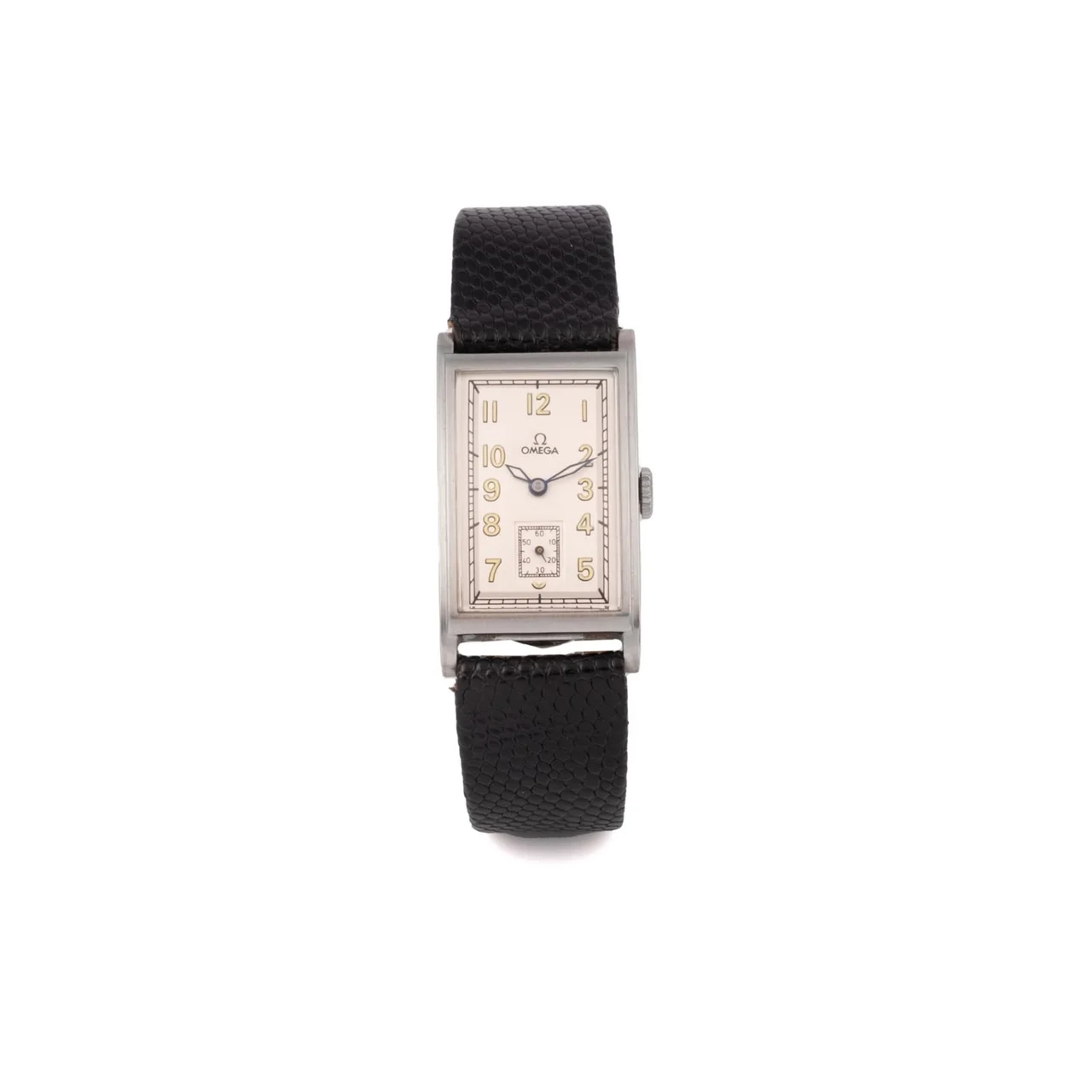 OMEGA OMEGA, REF. CK 891, RECTANGULAR, STEEL kol saati