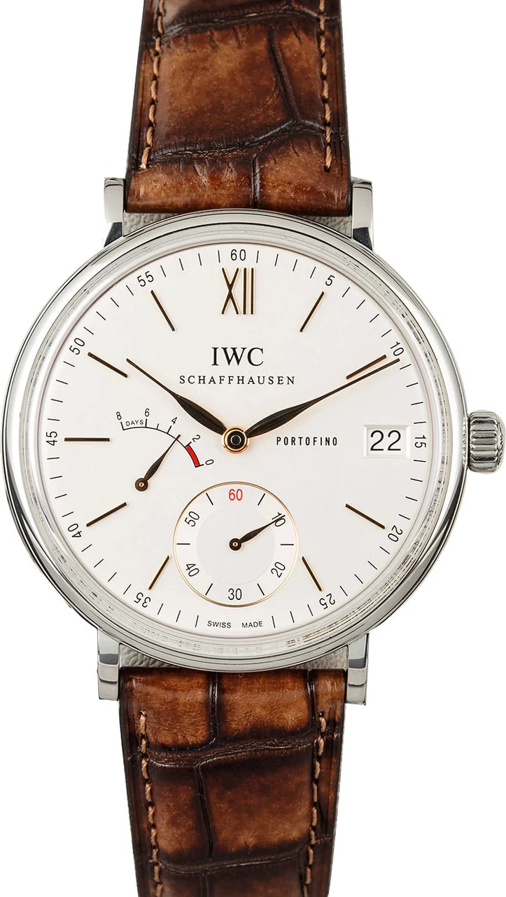 IWC Portofino 5101-03 Silver Dial T 45 mm kol saati