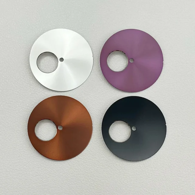 Tandorio Total Blank NH38 dial 30.5mm Sunburst hollow dial modified watch part 62234318759
