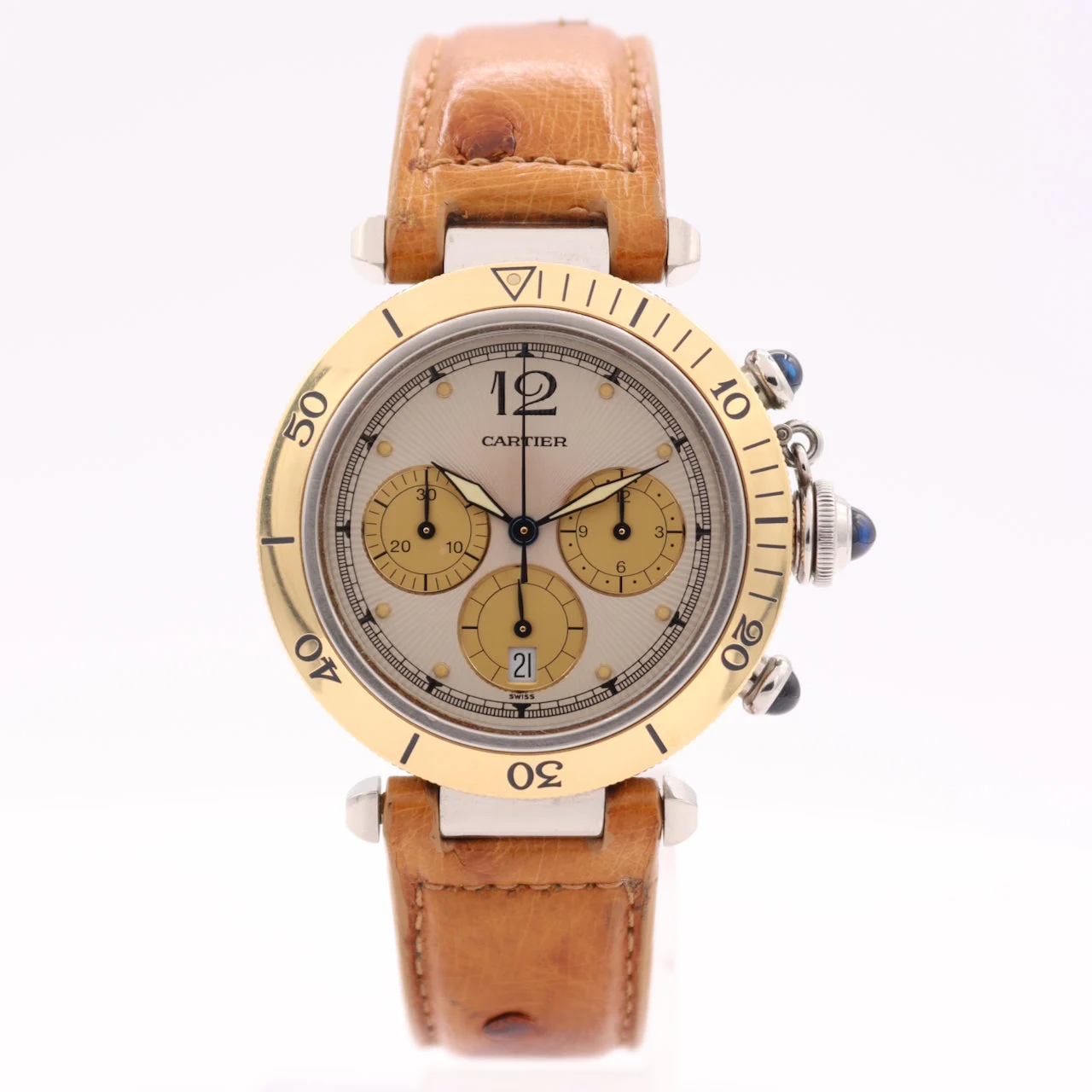 Cartier Pasha 04132026143612 38 mm kol saati